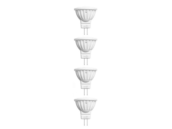 Bonlux MR11 LED-lamp GU4 4W AC/DC 12V - 4 stuks – foto 2 – kavel bij XL Auctions