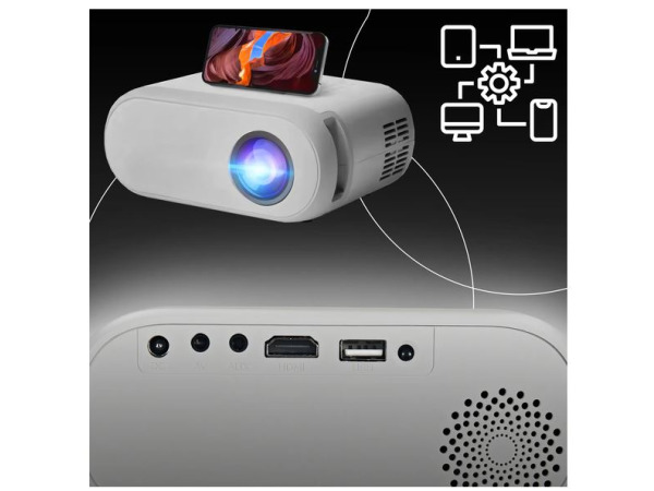 LED mini-projector Full HD 3000 lumen – foto 2 – kavel bij XL Auctions