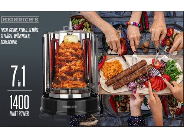 Heinrich's HDG 8687 - Döner kebabgrill – foto 2 – kavel bij XL Auctions