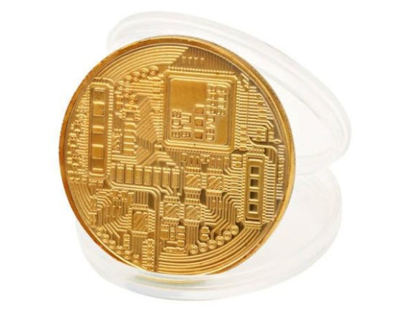 Fysieke Bitcoin Replica/Verzamelobject – foto 2 – kavel bij XL Auctions