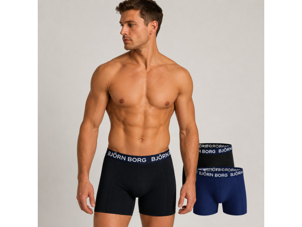 Bjorn Borg 2-Pack Core Boxers - M – foto 2 – kavel bij XL Auctions