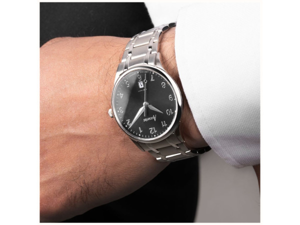 Accurist London Classic Heren Horloge Zilver/Zwart 37mm – foto 6 – kavel bij XL Auctions