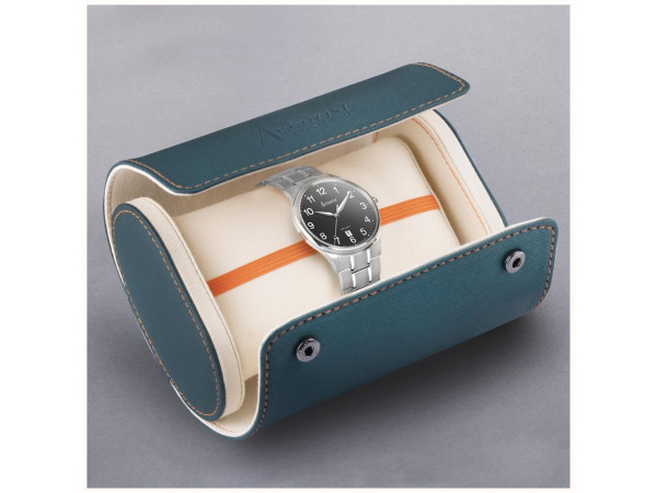 Accurist London Classic Heren Horloge Zilver/Zwart 37mm – foto 7 – kavel bij XL Auctions