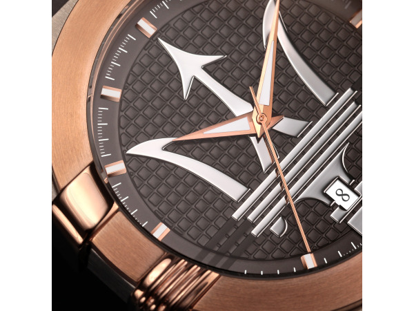 Maserati Potenza Zilver/Rose 42mm – foto 6 – kavel bij XL Auctions