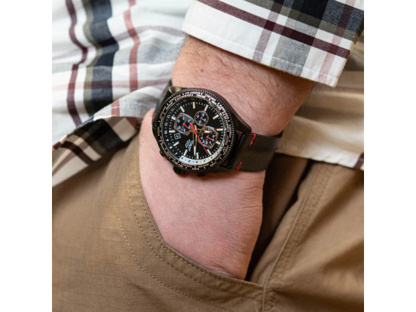 Aviator F-series Black Eagle heren horloge zwart 45mm – foto 5 – kavel bij XL Auctions