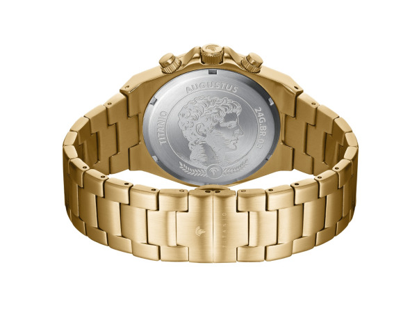 Titanio Horloge Augustus Goud 42mm – foto 4 – kavel bij XL Auctions