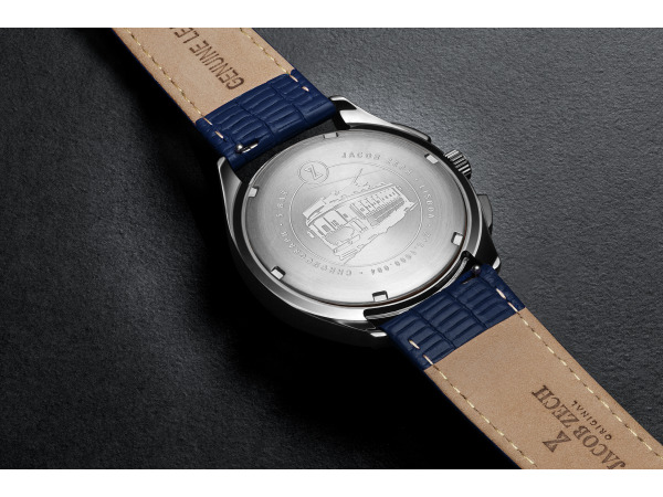 Jacob Zech Horloge Lisboa Blauw/Zilver 42mm – foto 6 – kavel bij XL Auctions