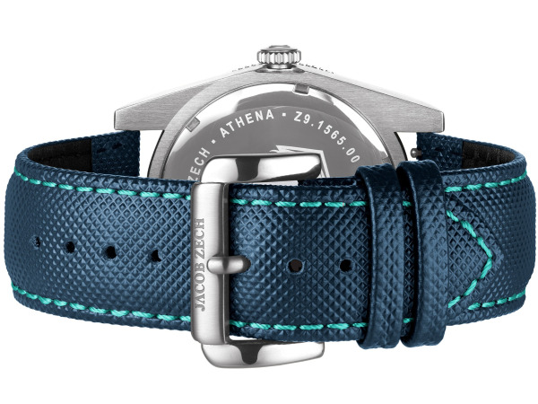 Jacob Zech Horloge Athena Blauw/Zilver 42mm – foto 5 – kavel bij XL Auctions