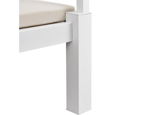 Dubbel Ligbed - Beige / Wit – foto 5 – kavel bij XL Auctions