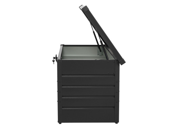 Metalen Opbergbox / Kussenbox Limani - 380 Liter - Antraciet – foto 6 – kavel bij XL Auctions