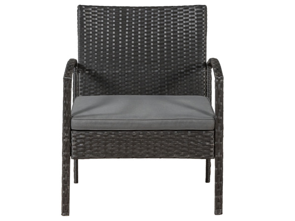 Loungeset Trinidad - Polyrotan - Donkergrijs – foto 7 – kavel bij XL Auctions