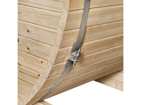 Barrelsauna Spitsbergen - 191x120x193 cm – foto 10 – kavel bij XL Auctions