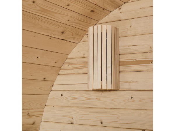 Barrelsauna Spitsbergen- 3,6 - 8 kW - 191x193x180 cm – foto 5 – kavel bij XL Auctions