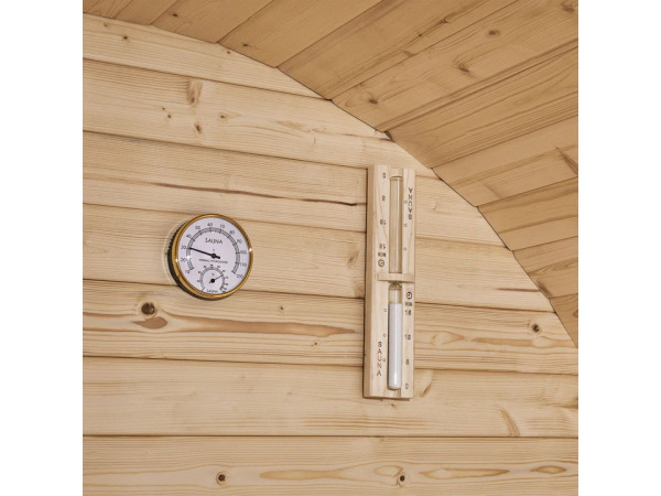 Barrelsauna Spitsbergen- 3,6 - 8 kW - 191x193x180 cm – foto 7 – kavel bij XL Auctions