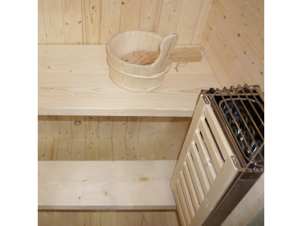 Barrelsauna Nolvik - Incl. Toebehoren - 120x128 x194 cm – foto 2 – kavel bij XL Auctions