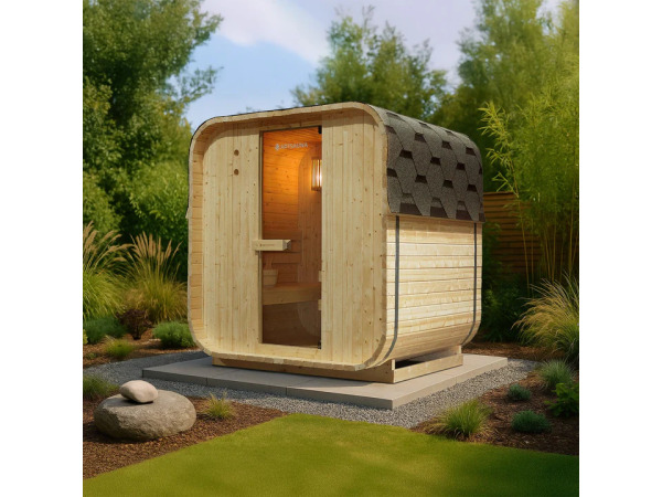 Barrelsauna Nolvik - 120x185x194 cm – foto 6 – kavel bij XL Auctions