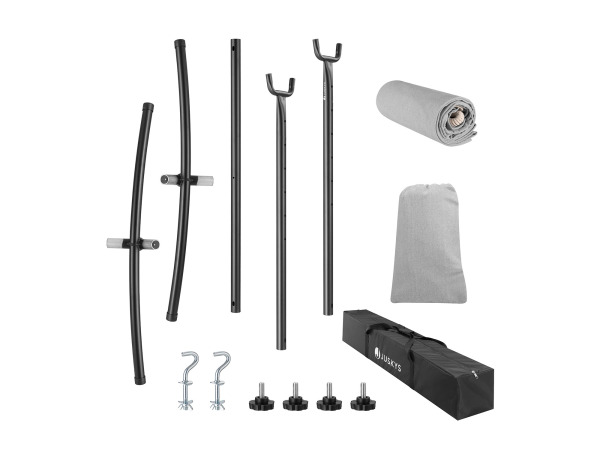 Hangmat - Lichtgrijs - Incl. Onderstel & Opbergtas – foto 5 – kavel bij XL Auctions