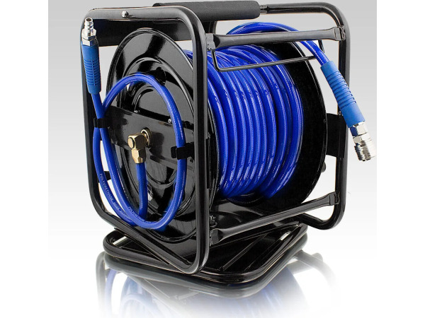 Persluchtslanghaspel - 30 meter - Handmatig - 1/4 inch – foto 6 – kavel bij XL Auctions
