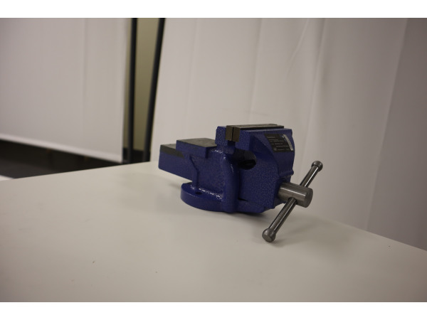 Bankschroef / Handbankschroef - Staal - 100 mm - Blauw – foto 7 – kavel bij XL Auctions