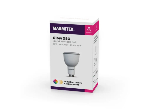 Set van 3 Marmitek GLOW XSO Smart Wi-Fi LED bulb color GU10 – foto 2 – kavel bij XL Auctions