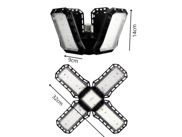 Opvouwbare LED lamp – foto 2 – kavel bij XL Auctions