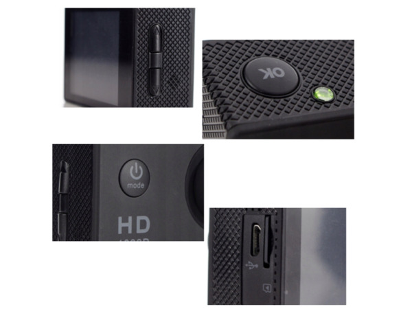 Action camera 1080P inclusief accessoires – foto 2 – kavel bij XL Auctions