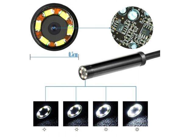 Endoscoop camera USB 1 meter waterdicht – foto 2 – kavel bij XL Auctions