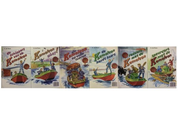 Het Kameleon serie omkeerboek 3 boeken – foto 2 – kavel bij XL Auctions