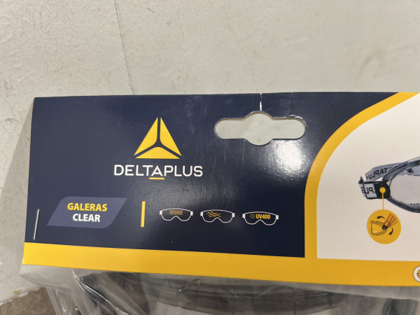 10x DeltaPlus ruimzichtbril Galeras Clear – foto 3 – kavel bij XL Auctions