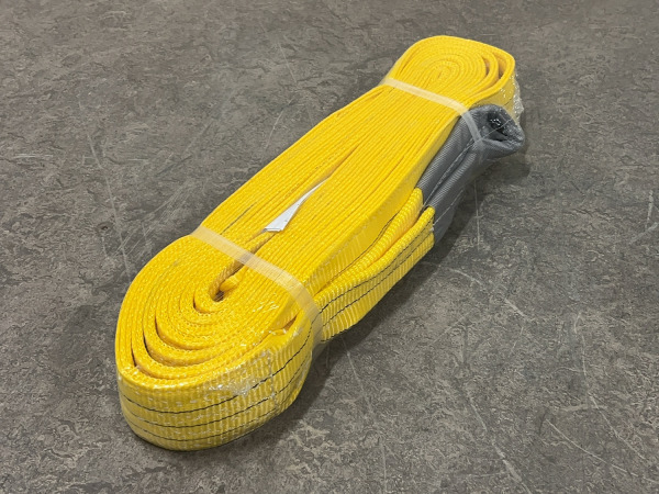 2x Konvox Hijsband Geel 3 Ton - 8m – foto 4 – kavel bij XL Auctions