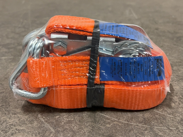 10x Konvox spanband met ratel en haak 25mm x 7m – foto 3 – kavel bij XL Auctions