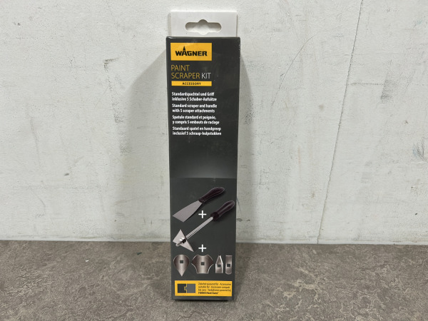 5x Wagner verfschraper set Furno – foto 2 – kavel bij XL Auctions