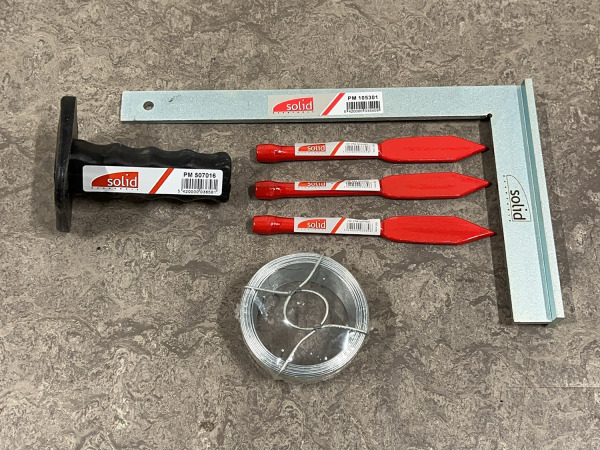 Solid sloop- en metselgereedschap set 11-delig – foto 5 – kavel bij XL Auctions