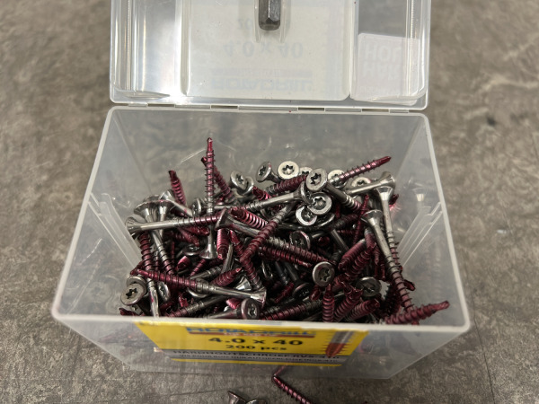 4x Rotadrill hardhoutschroeven ø4,0x40mm rvs 200-pack – foto 3 – kavel bij XL Auctions
