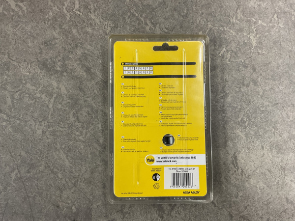 4x Yale knopcilinder 30/40mm Standard 500 – foto 2 – kavel bij XL Auctions