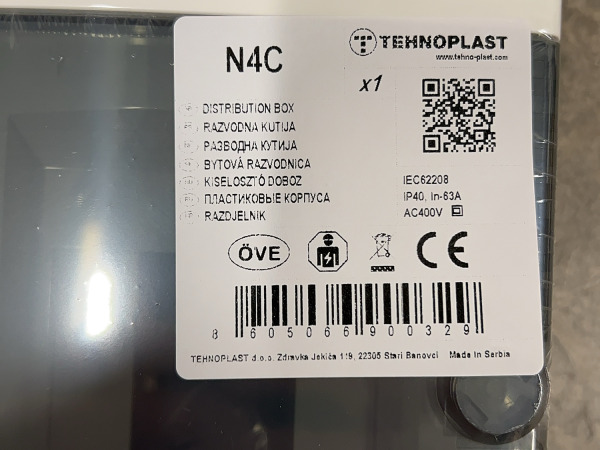 5x Tehnoplast groepenkast N4C – foto 6 – kavel bij XL Auctions
