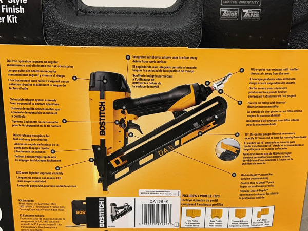 Stanley Bostitch afwerktacker 32-64mm DA1564K-E – foto 7 – kavel bij XL Auctions