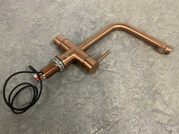 Franke 3-in-1 kokendwaterkraan Mondial Industrial copper – foto 5 – kavel bij XL Auctions