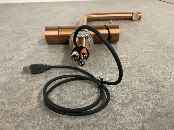 Franke 3-in-1 kokendwaterkraan Mondial Industrial copper – foto 7 – kavel bij XL Auctions