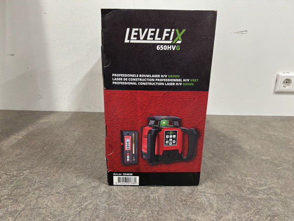 Levelfix bouwlaser groen set met statief 650HVG – foto 4 – kavel bij XL Auctions