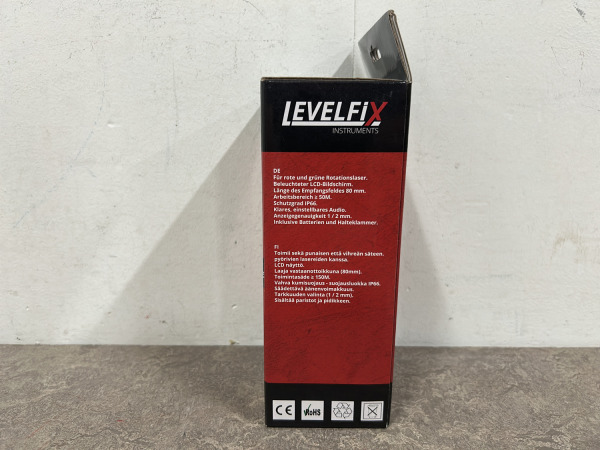 Levelfix laserontvanger voor roterende laser RLD100GR – foto 2 – kavel bij XL Auctions