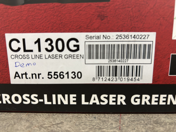 LevelFix kruislijnlaser groen met koffer CL130G – foto 5 – kavel bij XL Auctions
