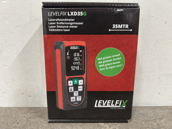 Levelfix digitale afstandsmeter LXD35G – foto 6 – kavel bij XL Auctions