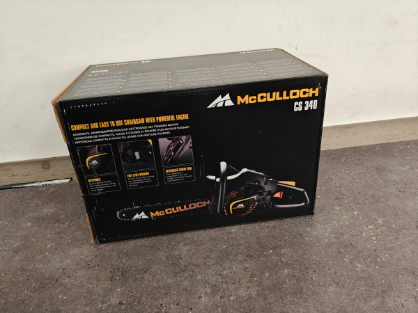 McCulloch kettingzaag benzine 36cm 1.3kW – foto 5 – kavel bij XL Auctions
