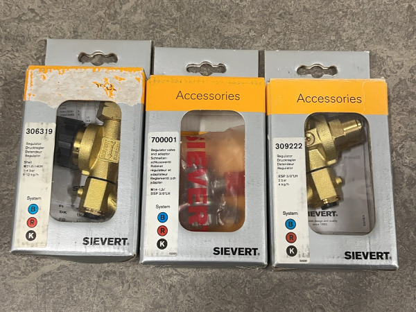 Sievert gasbrander toebehoren set 9-delig – foto 3 – kavel bij XL Auctions