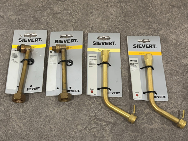 Sievert gasbrander toebehoren set 9-delig – foto 4 – kavel bij XL Auctions