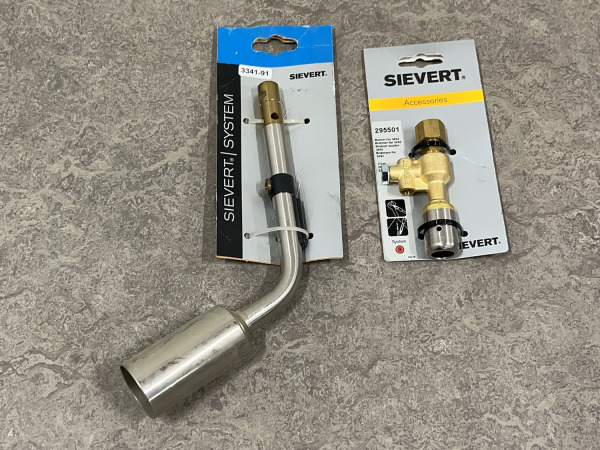 Sievert CFH toebehoren voor gasbrander set 5-delig – foto 5 – kavel bij XL Auctions