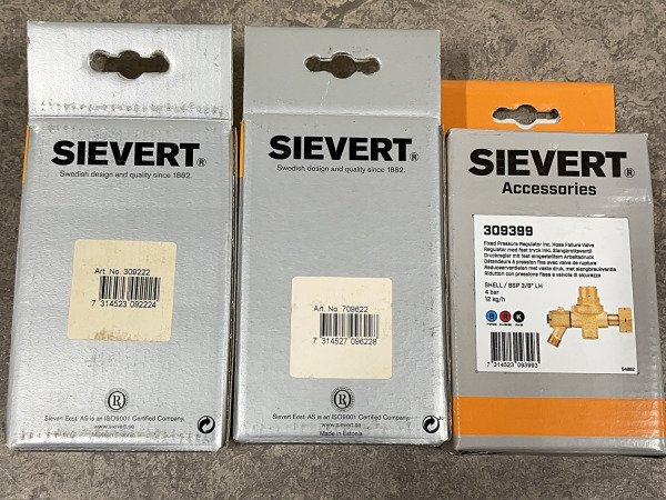 Sievert gasbrander toebehoren set 9-delig – foto 5 – kavel bij XL Auctions
