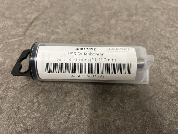 2x HiKOKI HSS-trapboor ø4–30mm L100mm – foto 6 – kavel bij XL Auctions