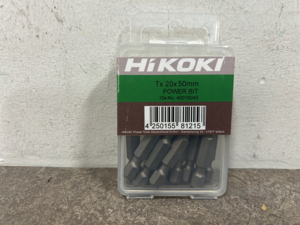 10x Hikoki powerbit TX-20 10-pack – kavel bij XL Auctions